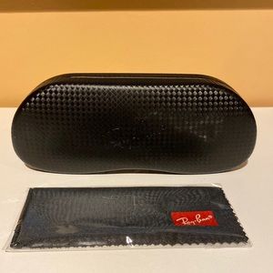 Ray Ban Sunglasses case & cloth